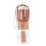 3-in-1 Portable Dog Water Bottle & Food Container with Waste Bag Dispenser - Image 5