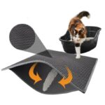 Waterproof Honeycomb Cat Litter Mat – Anti-Tracking & Easy Clean