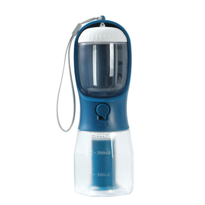 3-in-1 Portable Dog Water Bottle & Food Container with Waste Bag Dispenser - Image 10