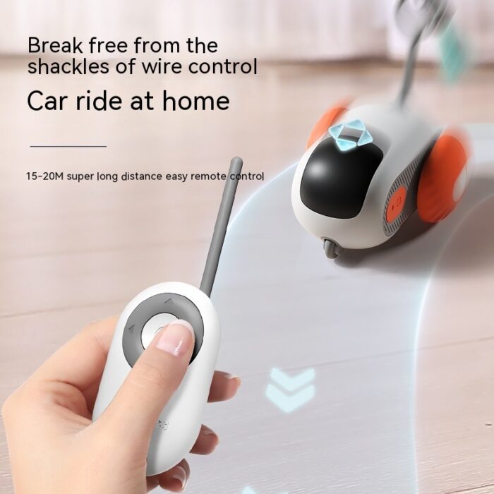 ZoomPaw RC – Interactive Cat Chase Car - Image 3
